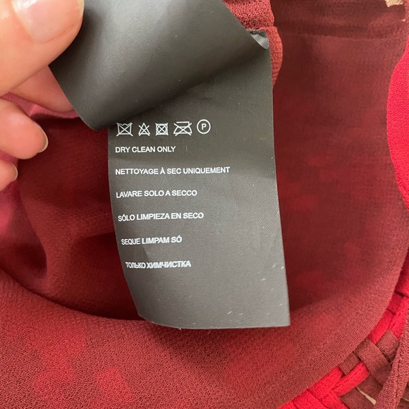 Club Monaco Woven Skirt with Fringe - Picture 5 of 6